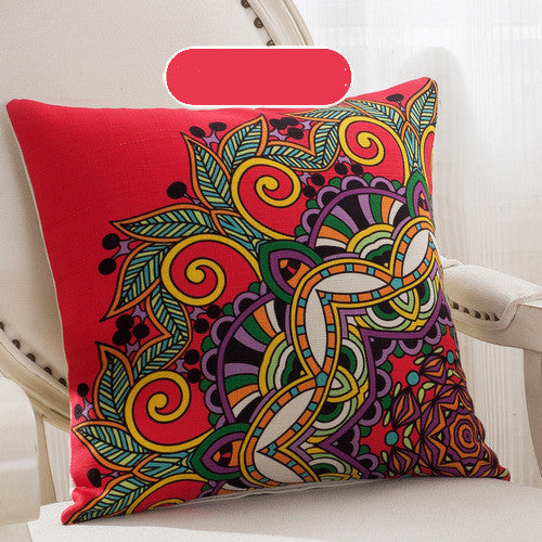 Modern patterned chair cushion for dining chairs