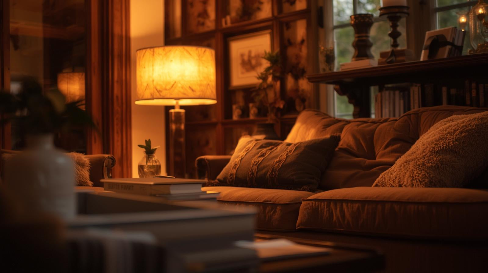 Stylish table lamp for living room decor