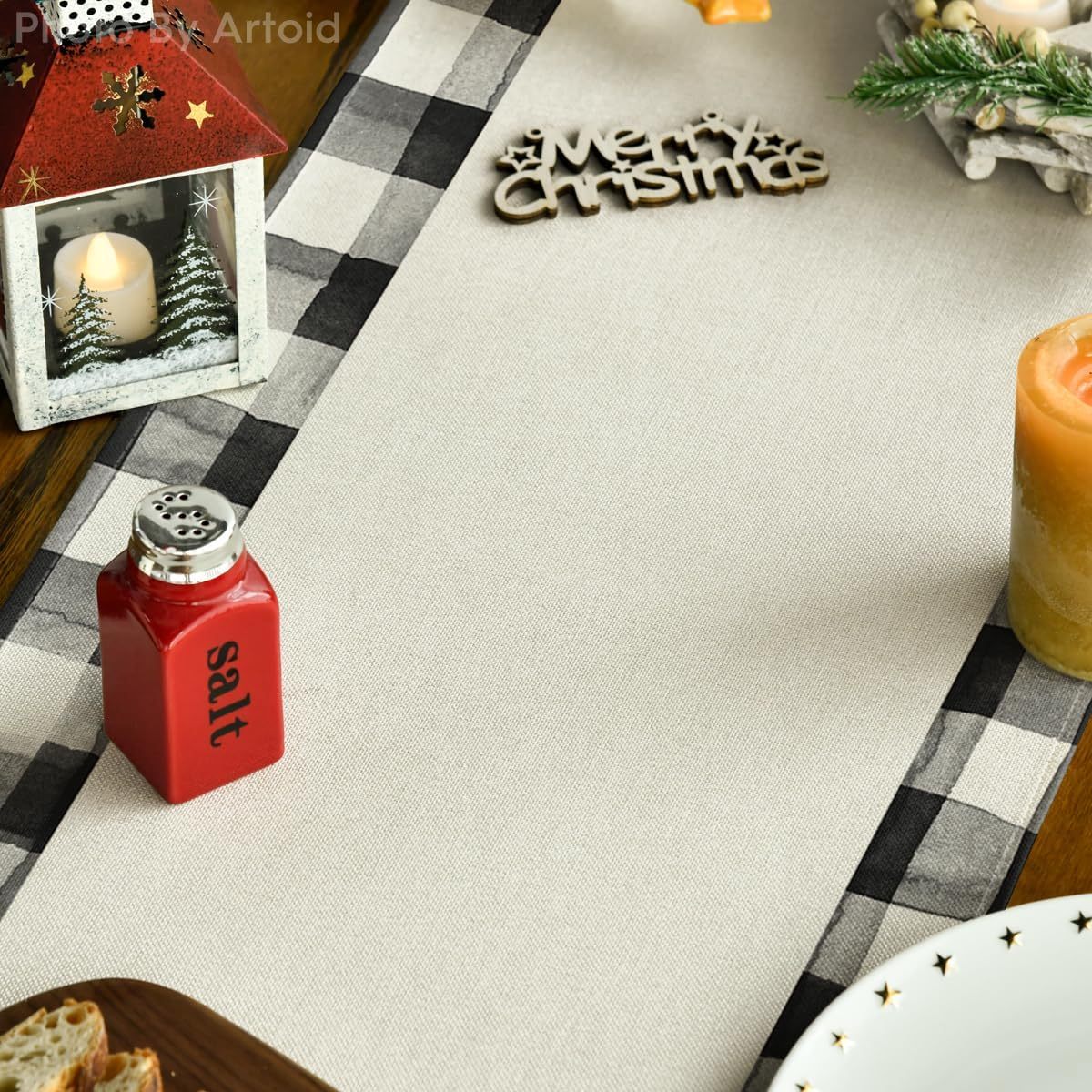 13x72 inch holiday table mat
