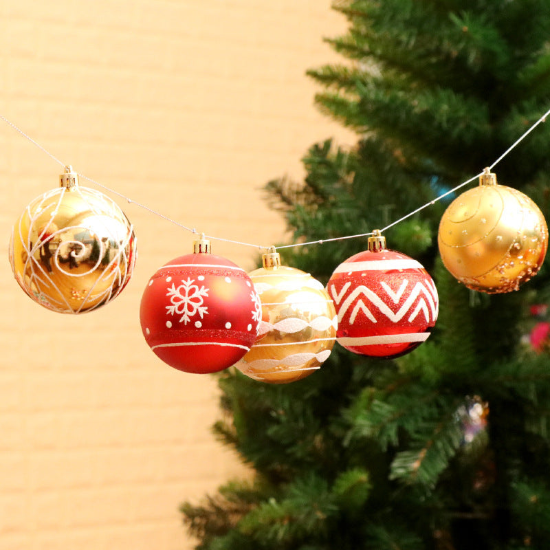24pcs christmas tree balls ornaments set