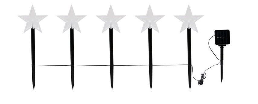 Solar Snowflake Christmas Tree Garden Light – Outdoor Waterproof Lamp. homvely