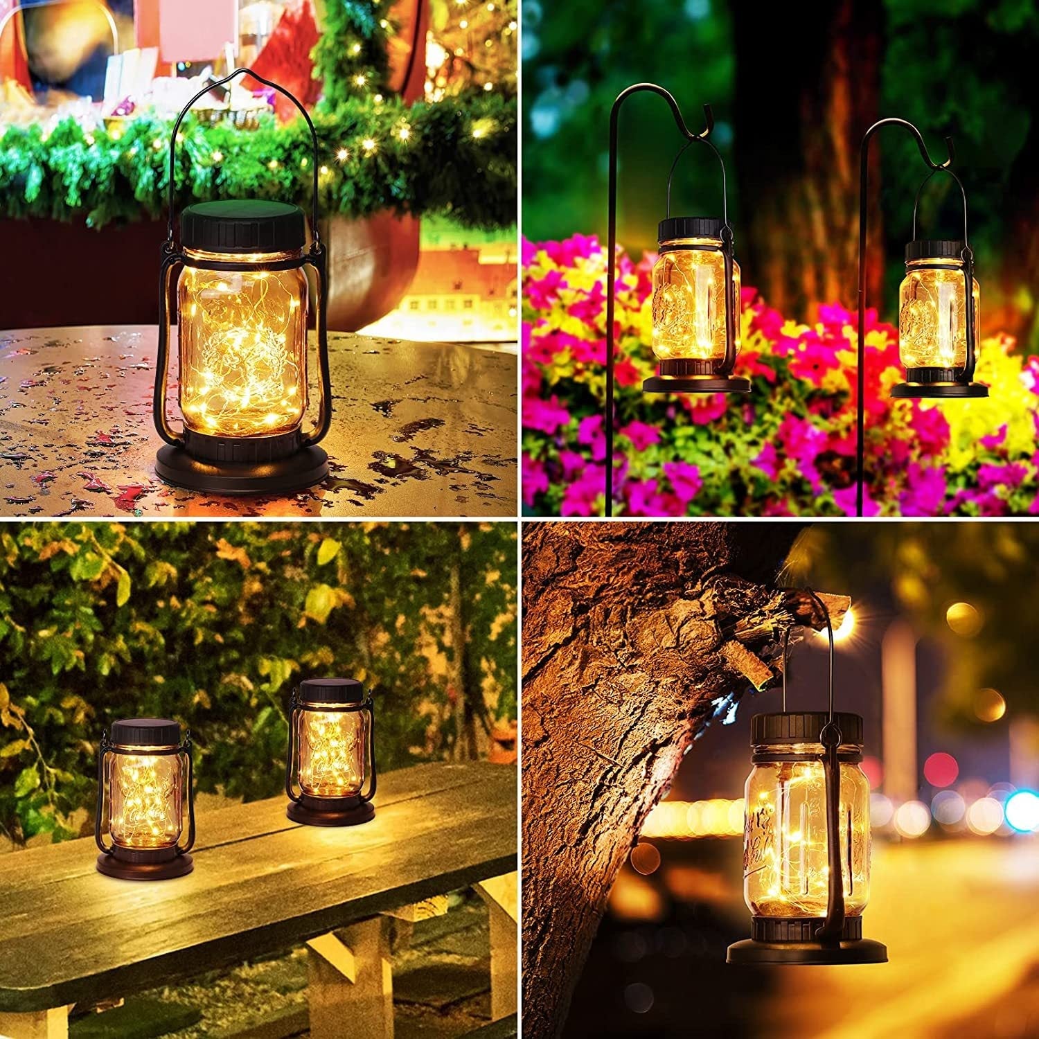 automatic sensor solar jar lamp