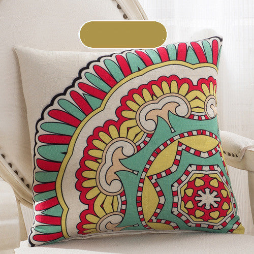 bedroom decorative linen cushion