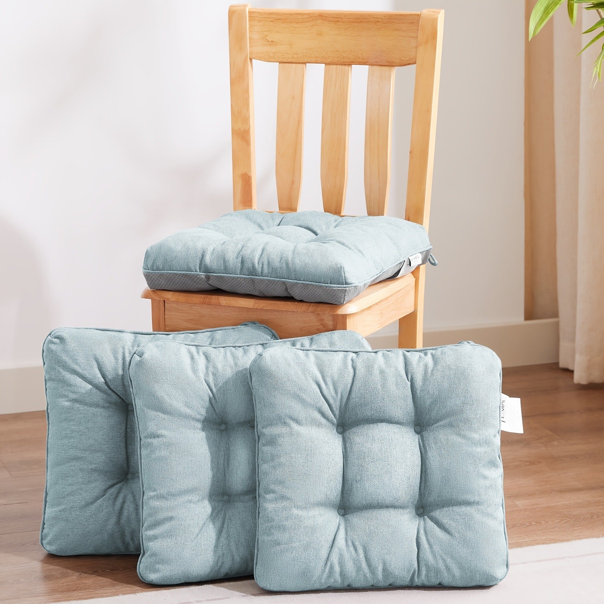 colorful memory foam chair cushions set