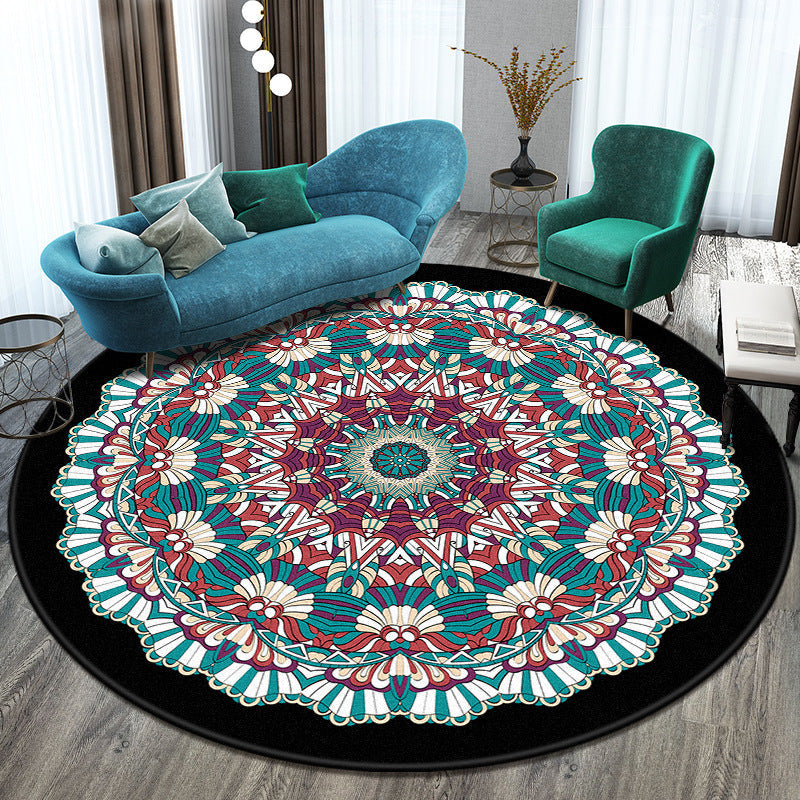 cultural pattern floor rug
