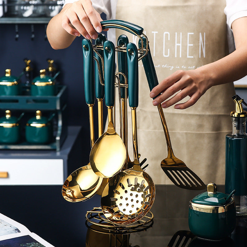 ergonomic silicone cooking utensils