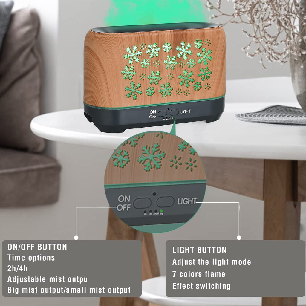festive aromatherapy diffuser night light