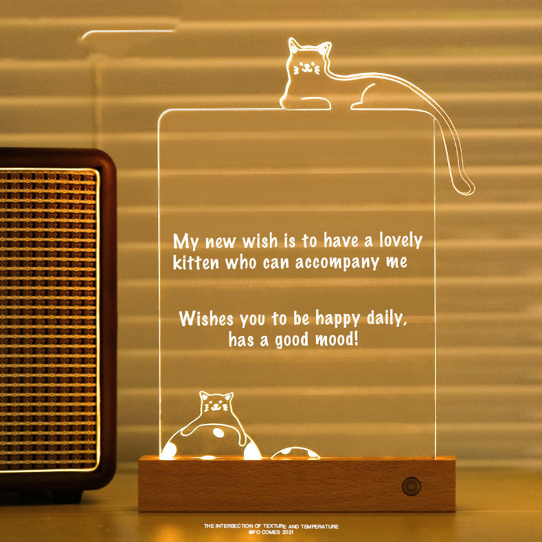 girls atmosphere LED decorative lights