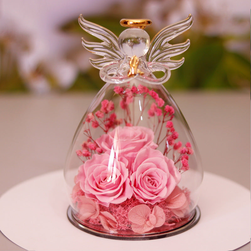 home decor eternal rose ornament