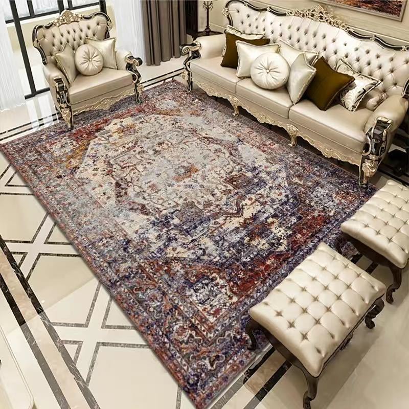 Persian style bohemian rug