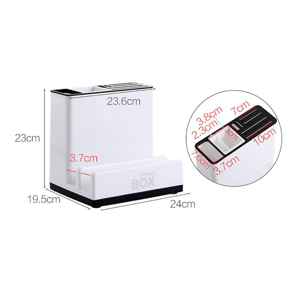 space-saving knife and utensil holder