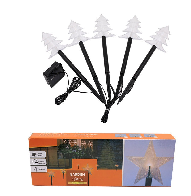 waterproof solar garden christmas light